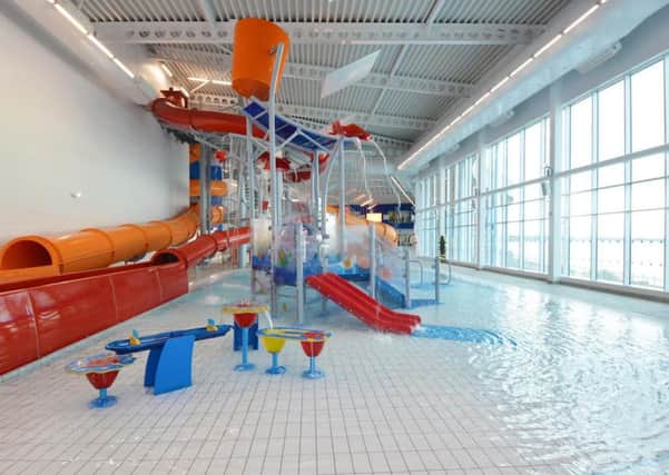 The Splash Zone at the new East Riding Leisure, Bridlington
