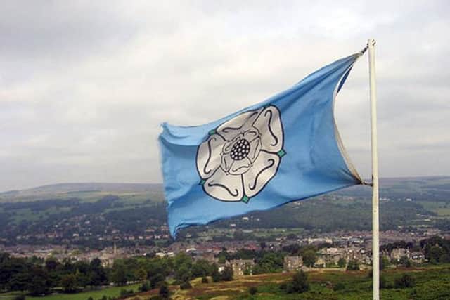 The flag will be proudly flying over Yorkshire on August 1.