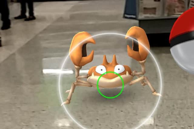 A Pokemon spotted in a supermarket