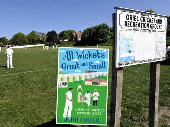 Scarborough's famous Oriel Crescent Cricket Ground gets a mention in newly-released cricket book 'All Wickets Great And Small'