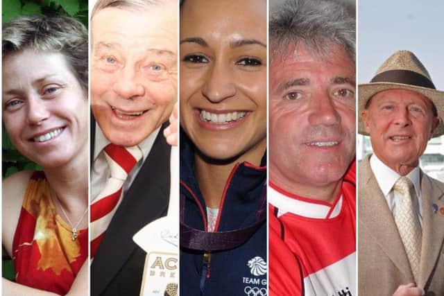 An array of Yorkshire sporting greats.