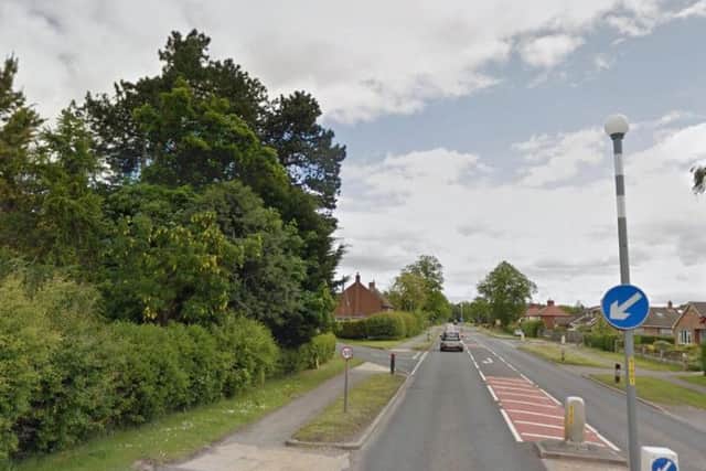 The A64 at Scampston (Google Maps).