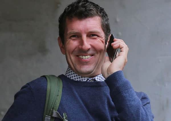 Steven Burke smiles as he leaves York Crown Court. Picture: Ross Parry Agency