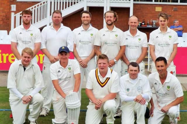 Runners-up Cloughton at North Marine Road. Picture: Simon Dobson