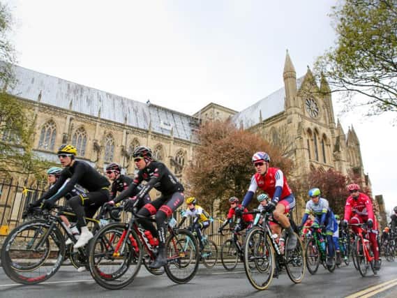 The Tour de Yorkshire 2015 began in Beverley.