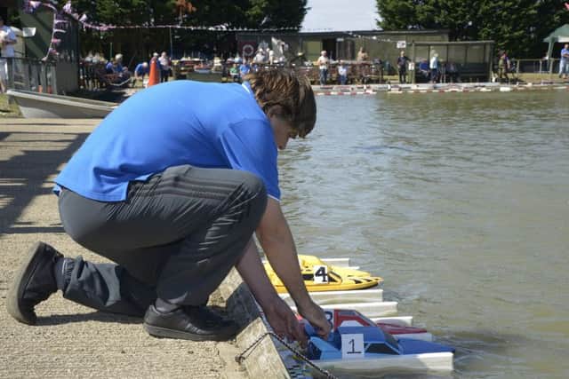 Bridlington Model Boat Society Open Weekend
at the Carnaby Site
NBFP PA1631-22k
Getting the boats ready for racing