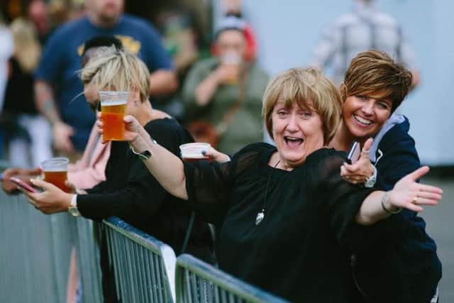 Simply Red live at Scarborough Open Air Theatre, courtesy Cuffe and Taylor