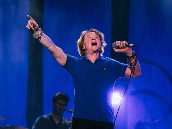 Simply Red live at Scarborough Open Air Theatre, courtesy Cuffe and Taylor