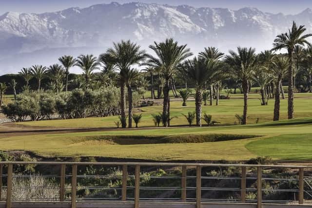 Hole 17 on the Assoufid course.