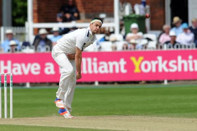 Yorkshire strike bowler Jack Brooks has set his end-of-season target as the White Rose go for a hat-trick of County Championship titles.