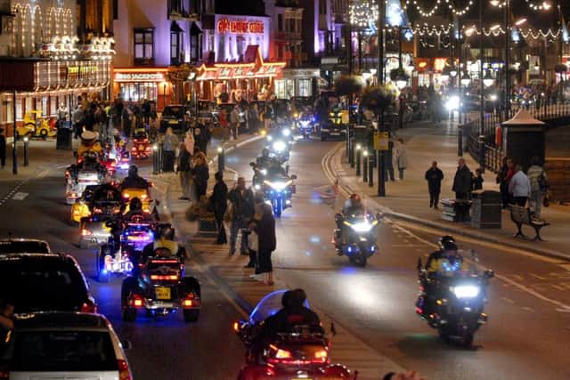 Goldwings Light Parade