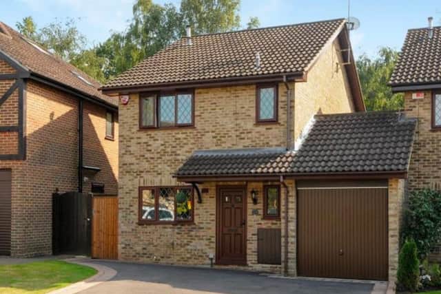 The three-bedroom suburban house.