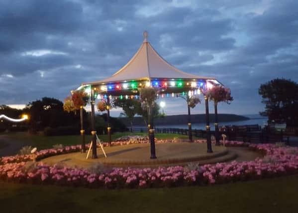 Regular contributor to the Filey and Hunmanby Mercury, Tracey Roberts, took this photograph of the bandstand at Filey.