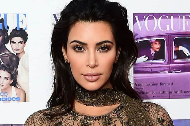 Kim Kardashian.
