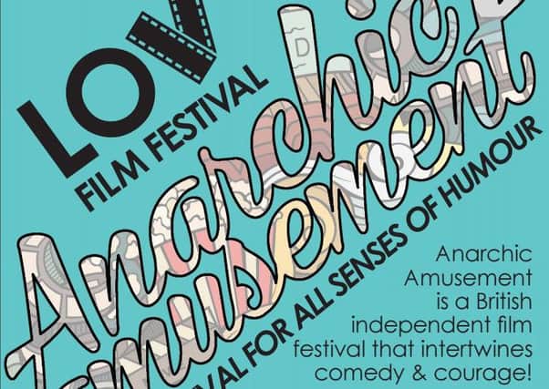 The Anarchic Amusement Film Festival takes place Gainsborough this weekend