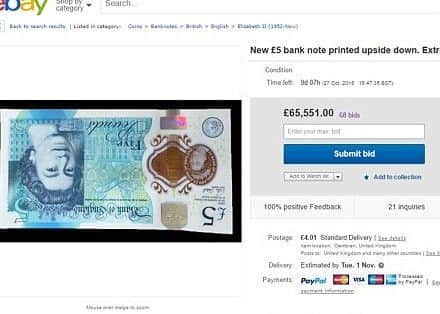The eBay auction has been pulled from the site, but many copy-cat versions are now online.
