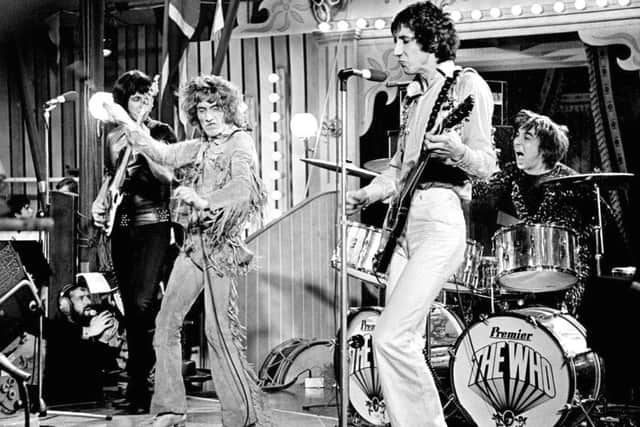 Rock band The Who performed at the Futurist Theatre back in 1970.