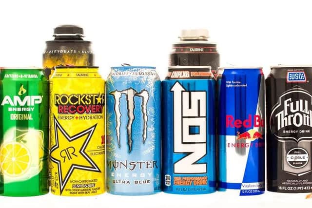 Each bottle of his energy drink contained 40 mg of Niacin - 200 per cent the recommended daily value.