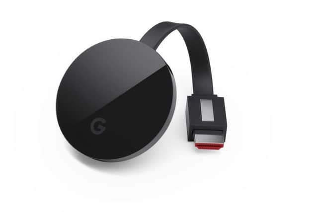 Google's Chromecast Ultra streams 4k video direct from the web