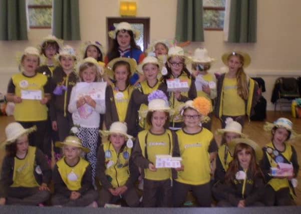 Bridlington Brownies recently took part in a Beatrix Potter themed pack holiday to Rudston Village Hall.