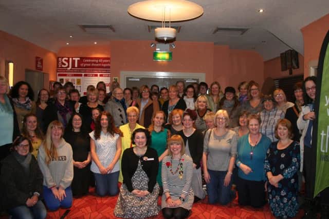 Scarborough Sea Gals WI group's first meeting at the SJT.