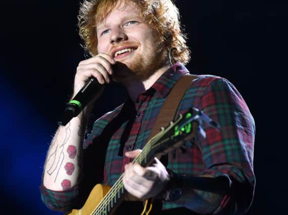 Ed Sheeran would be a favourite at Scarborough's Open Air Theatre.