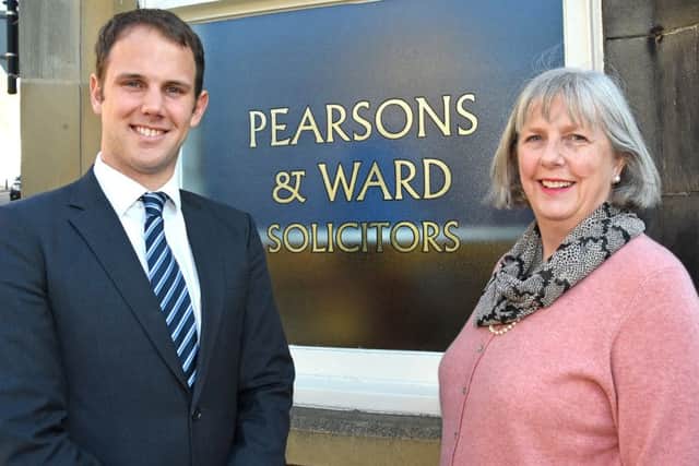 New arrival Andrew Little is pictured with director Emma Elwess.