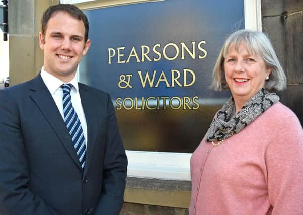 New arrival Andrew Little is pictured with director Emma Elwess.