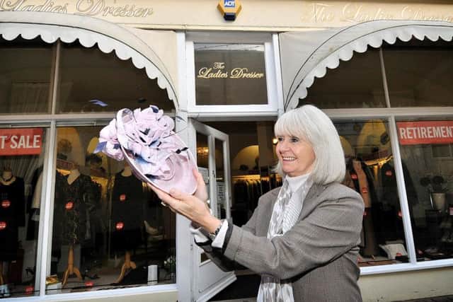 Shop owner Glenda Clark looks to the future . pic Richard Ponter 164911