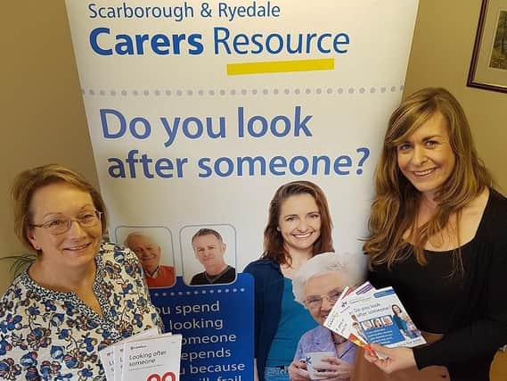 Scarborough and Ryedale Carers Resource are holding an extended helpline on Friday 25 November.