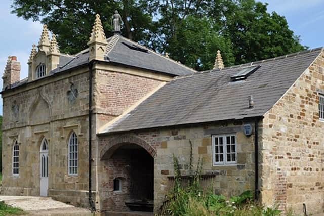 The beautifully restored Howsham Mill.