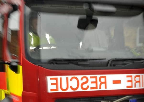 Fire crews were called to the incident at around 8am this morning.