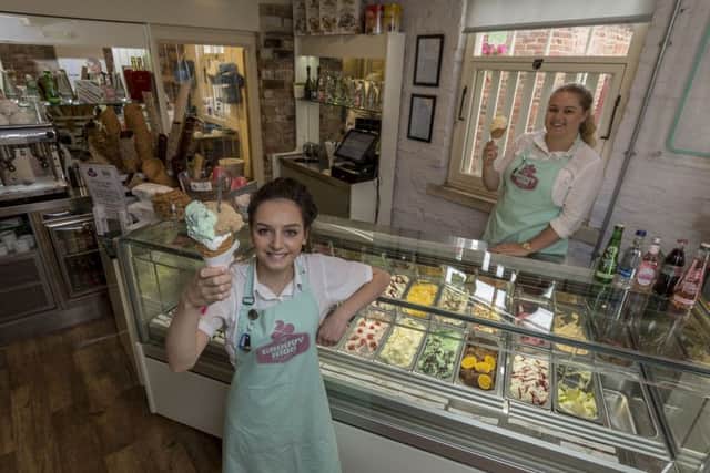 The party conversation turned to the excellence of the ice cream from Groovy Moo at Talbot Yard in Malton.