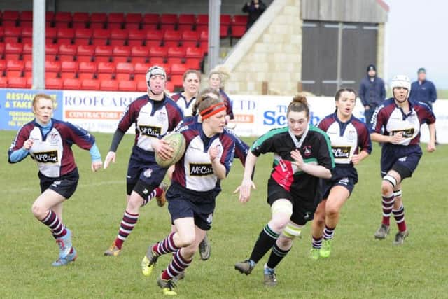 Mel Halstead scored two tries in Scarborough Valkyries victory in Leeds