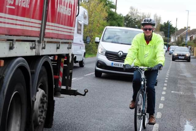 The campaign looks to improve safety for cyclists on the roads.