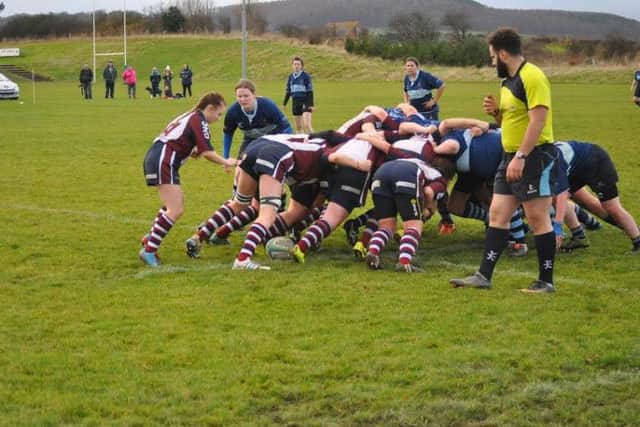 Scarborough RUFC Valkyries take on Bishop Auckland. Picture: Dave Campbell