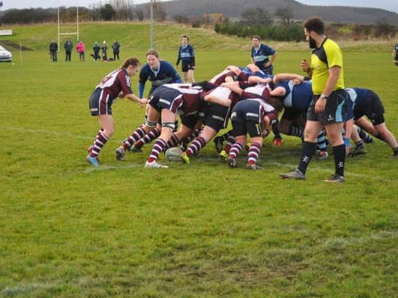 Scarborough RUFC Valkyries take on Bishop Auckland. Picture: Dave Campbell
