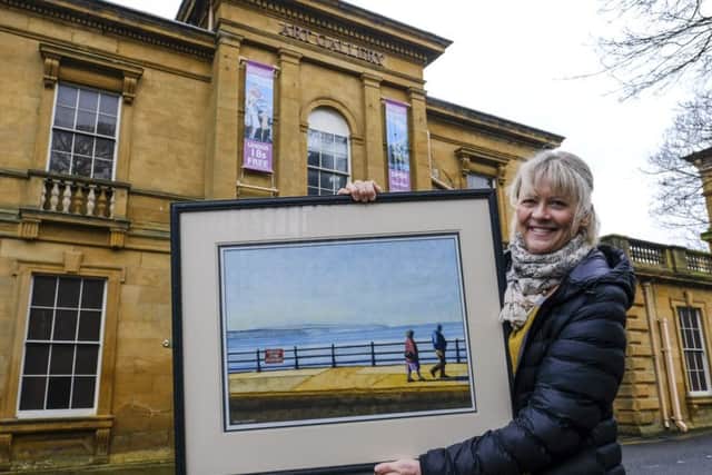 © Tony Bartholomew/Turnstone Media 07802 400651 /info@turnstonemedia.co.uk
PICTURES SUPPLIED ON BEHALF OF SCARBOROUGH MUSEUMS TRUST FOR USE IN PRESS AND PUBLICITY IN PRINT AND ELECTRONIC MEDIA.
12TH DECEMBER 2016
Julie Baxter , Volunteer Manager with Scarborough Museums Trust who is looking for submissions to the East Coast Open Exhibition 2017.