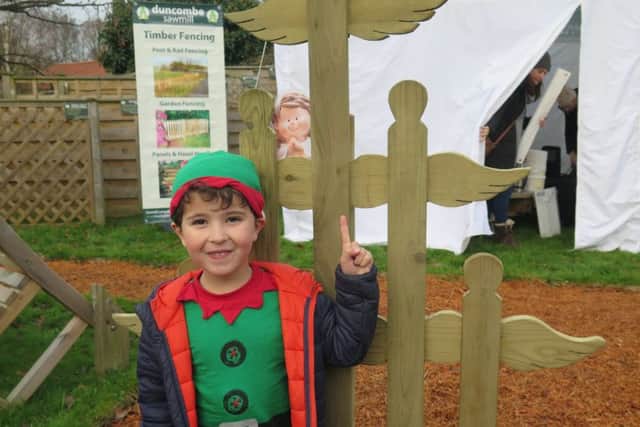 Hunting for Rory the missing angel could earn you a £50 voucher.
