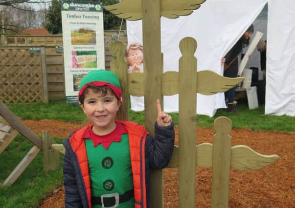 Hunting for Rory the missing angel could earn you a Â£50 voucher.