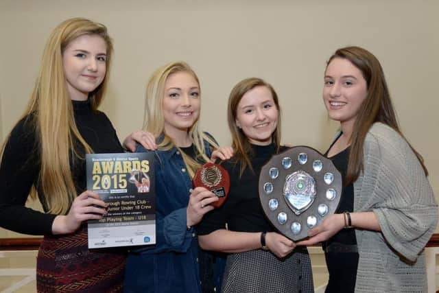 Scarborough Rowing Club were among the winners at the Sports Awards earlier this year