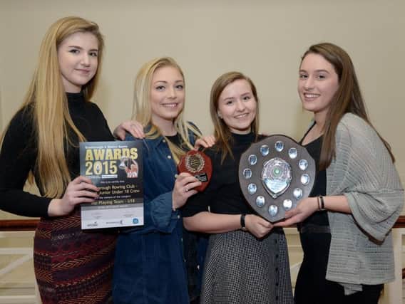 Scarborough Rowing Club were among the winners at the Sports Awards earlier this year