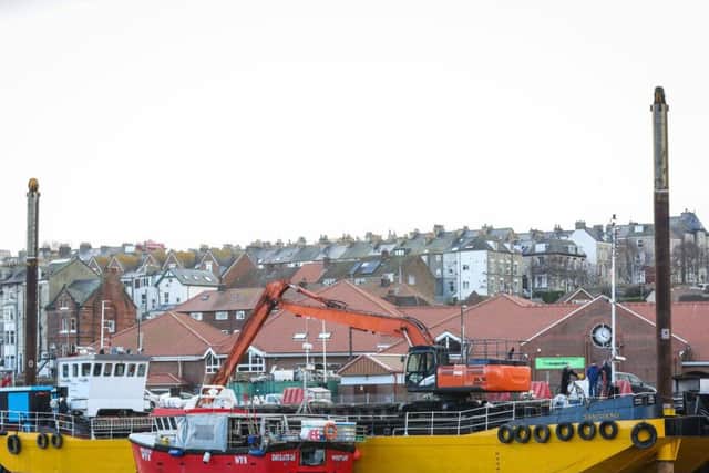 Whitby dredger. Picture: Ceri Oakes