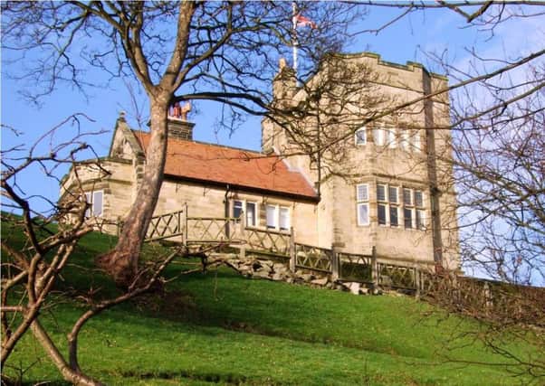 The impressive North Cliff building in Filey.