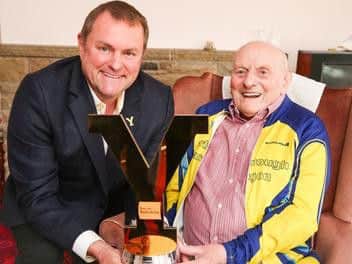 Sir Gary Verity with Stan Chadwick