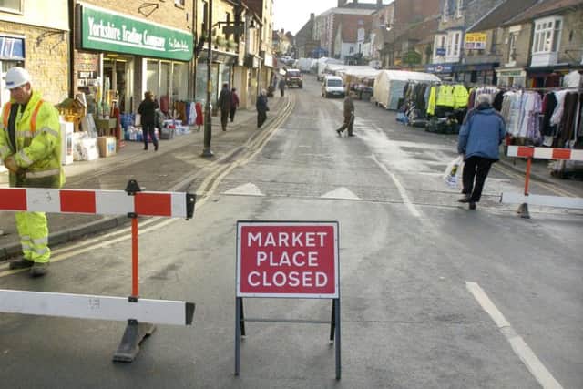Ryedale District Council are considering a proposal to move Pickerings Monday market.