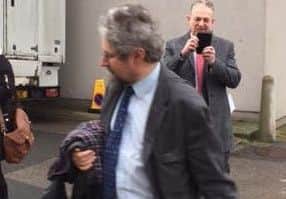 Dara de Cogan outside court