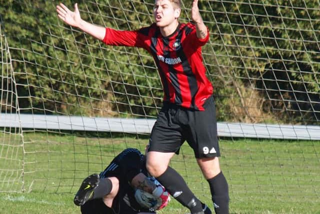 Billy Logan in action for West Pier