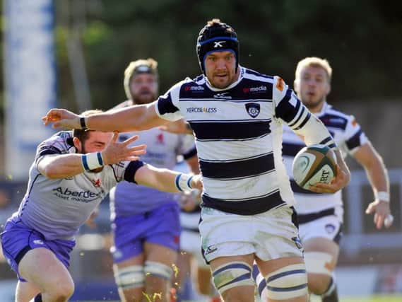 Ryan Burrows of Yorkshire Carnegie