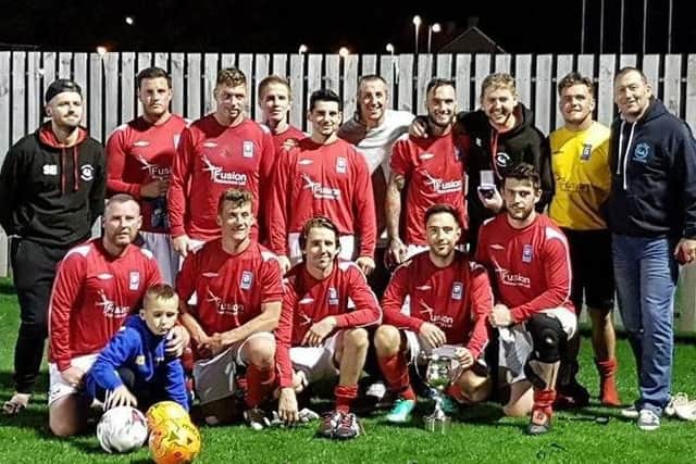 The Saturday League Representative squad, who take on the Teesside League at Mill Lane on Wednesday night
